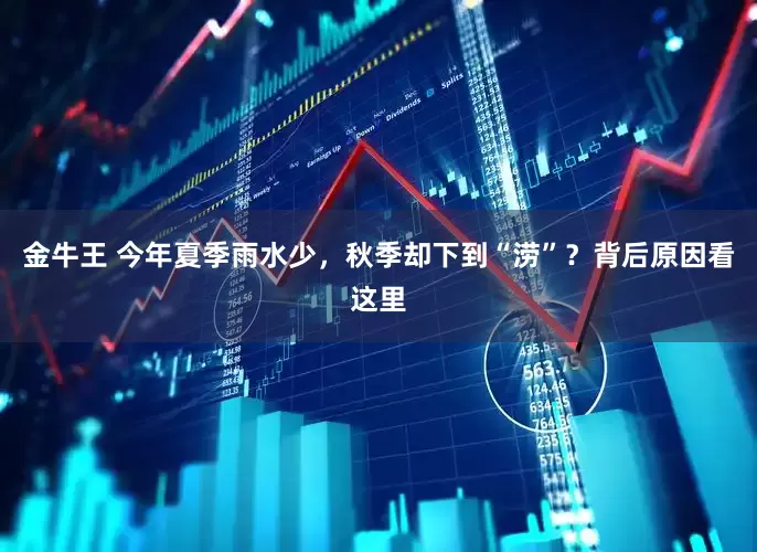 金牛王 今年夏季雨水少，秋季却下到“涝”？背后原因看这里
